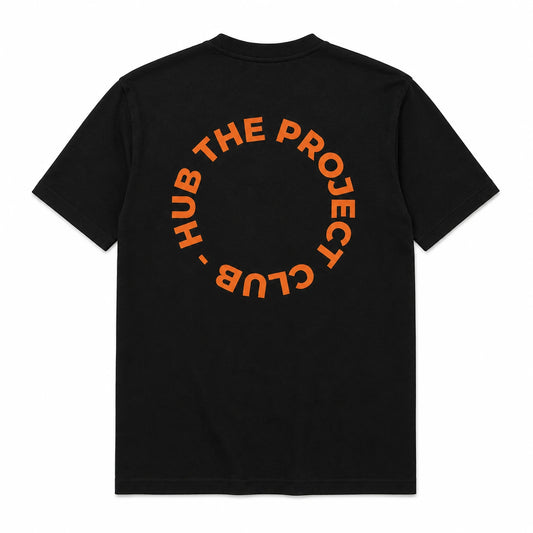 HUB The Project Club - T-shirt Lifestyle Nera