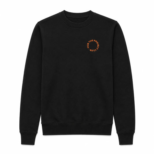 HUB The Project Club - Felpa Lifestyle Nera